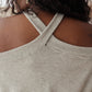 Pizza and a Movie Halter Detail Top