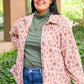 Plain Jane Turtle Neck Top in Cargo
