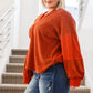 Planning Ahead Color Block Hoodie