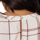 Playing In Plaid Top