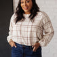 Playing In Plaid Top