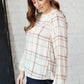 Playing In Plaid Top