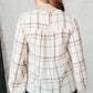 Playing In Plaid Top