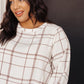 Playing In Plaid Top