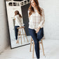 Playing In Plaid Top
