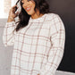 Playing In Plaid Top