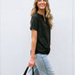 Pleasant Surprise Top In Black