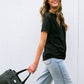 Pleasant Surprise Top In Black