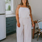 Pleased to Hear It Plisse Jumpsuit