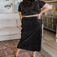 Pocket Full of Sunshine Plisse Maxi Dress