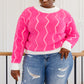 Pop Culture Zig Zag Sweater