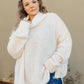 Popcorn And A Movie Sweater in Ivory
