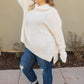 Popcorn And A Movie Sweater in Ivory