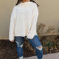 Popcorn And A Movie Sweater in Ivory