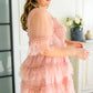 Pretty In Pink Tiered Dress