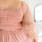 Pretty In Pink Tiered Dress