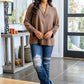 Professionally Perfect Ruched Sleeve Blouse