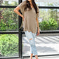 Pure Bliss Knit Top In Taupe