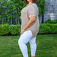 Pure Bliss Knit Top In Taupe