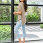 Pure Bliss Knit Top In Taupe