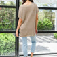 Pure Bliss Knit Top In Taupe