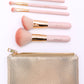 Pure Glam 5 Piece Brush Set with Bag