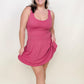 Total Brami 3 in 1 Athleisure Mini Tank Dress with Built-in Bra & Shorts - 6 Colors