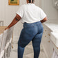 Judy Blue Cooling Mid-Rise Skinny Jeans