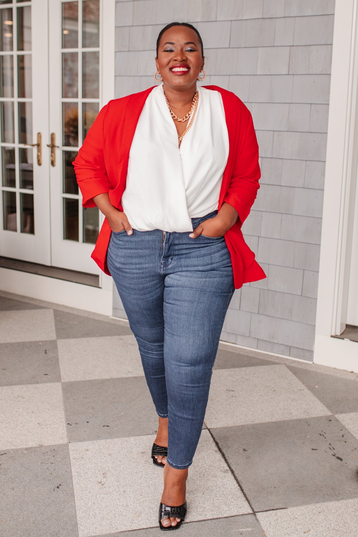 Judy Blue Cooling Mid-Rise Skinny Jeans