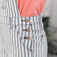 Railroad Stripe Overalls