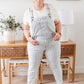 Railroad Stripe Overalls