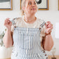 Railroad Stripe Overalls