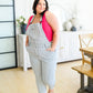 Railroad Stripe Overalls