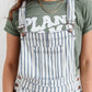 Railroad Stripe Overalls