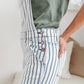 Railroad Stripe Overalls