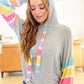 Rainbow Connection Striped Hoodie