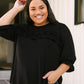 Raven Ruffles Top