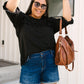 Raven Ruffles Top
