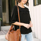 Raven Ruffles Top