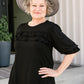 Raven Ruffles Top