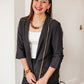 Ready for Takeoff Blazer in Black