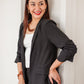 Ready for Takeoff Blazer in Black