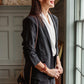 Ready for Takeoff Blazer in Black