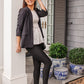 Ready for Takeoff Blazer in Black