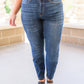 Judy Blue Hi-Rise Clean Relaxed Fit Jeans