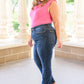 Judy Blue Hi-Rise Clean Relaxed Fit Jeans