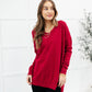 Red Carpet Tunic Top