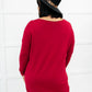 Red Carpet Tunic Top