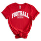 PREORDER: Football Mom Graphic Tee in 10 Colors