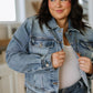 Judy Blue Rhinestone Denim Jacket